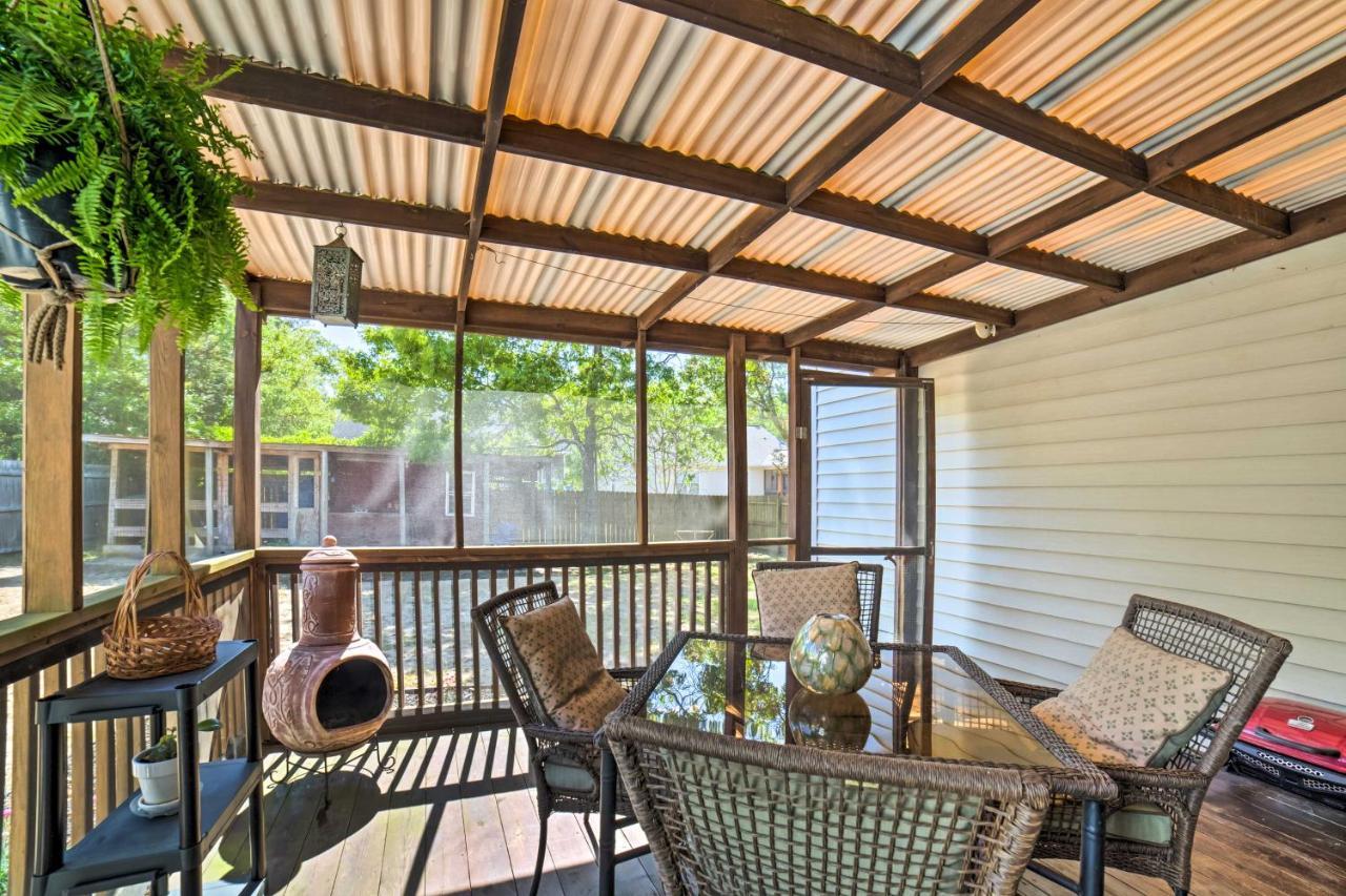 Oak Island Home With Fenced Yard, Walk To Long Beach Ngoại thất bức ảnh